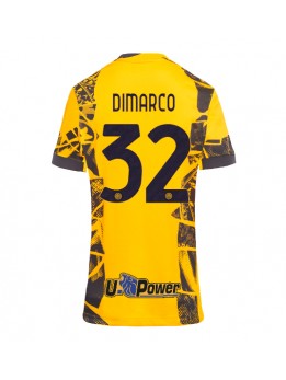 Billige Inter Milan Federico Dimarco #32 Tredjedrakt Dame 2024-25 Kortermet